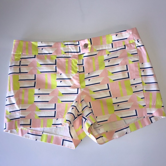 J. Crew Pants - 🎉HP🎉NWOT J. Crew Geopattern Shorts, Size 6